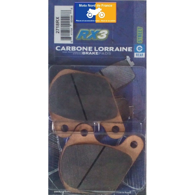 Plaquettes de frein arrière Harley Davidson 1000 Sportster 1979-1982 Plaquettes de frein arrière Harley Davidson 1000 Sportster 1979-1982
