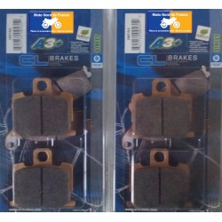 2 sets of front brake pads CL for Yamaha 350 RDLC 1981-1982