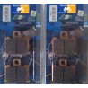 2 sets of front brake pads CL for Yamaha 350 RDLC 1981-1982 2 sets of front brake pads CL for Yamaha 350 RDLC 1981-1982