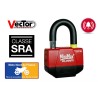 Antivol bloque-disque VECTOR Minimax Alarm+ homologué SRA