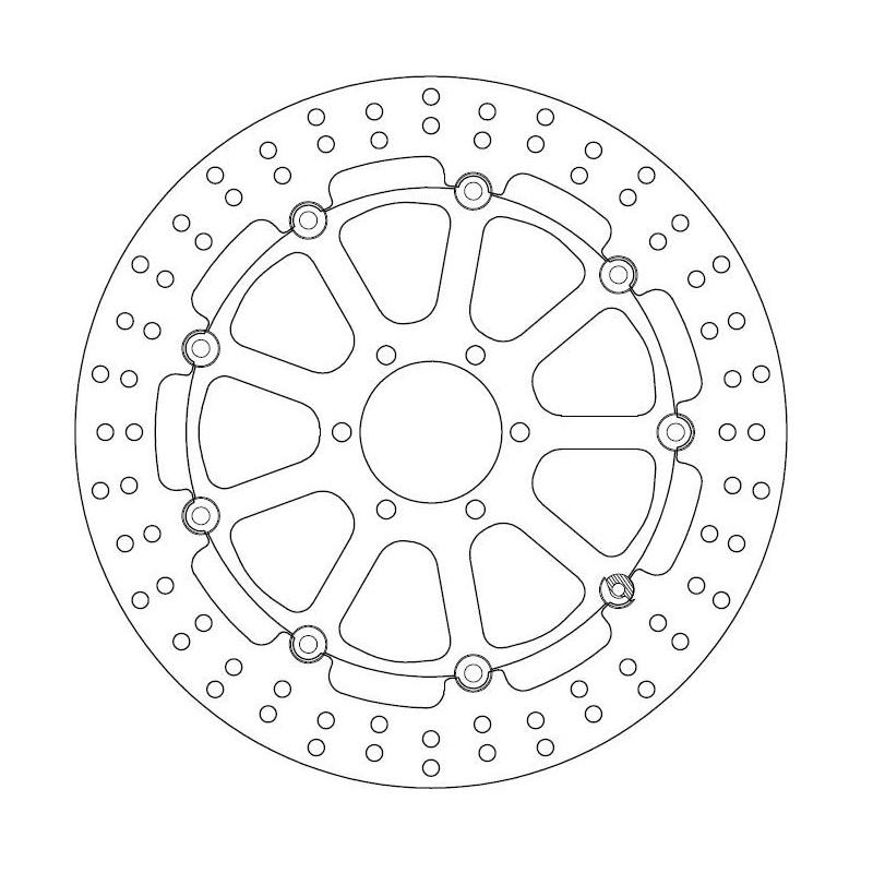 Front brake disc Ferodo for BMW G650 X-Moto 2007-2010 Front brake disc Ferodo for BMW G650 X-Moto 2007-2010