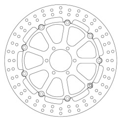 Disque de frein avant Ferodo pour KTM 690 Duke 2008-2013