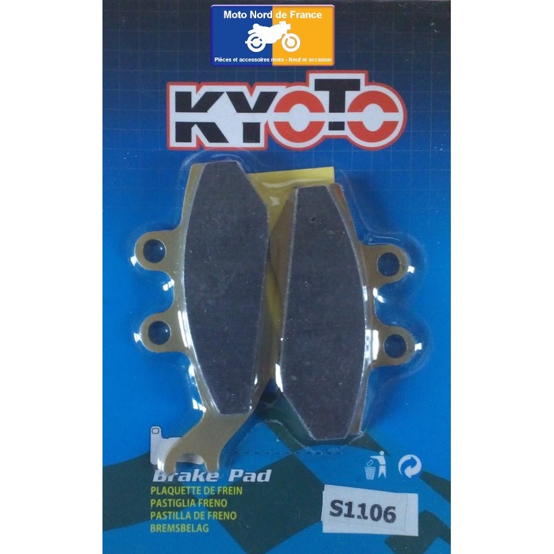 Plaquettes de frein avant Kyoto pour Sherco 50 Enduro 2008-2013 Plaquettes de frein avant Kyoto pour Sherco 50 Enduro 2008-2013