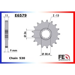 Kit de transmission Yamaha 1300 XJR 2002-2003