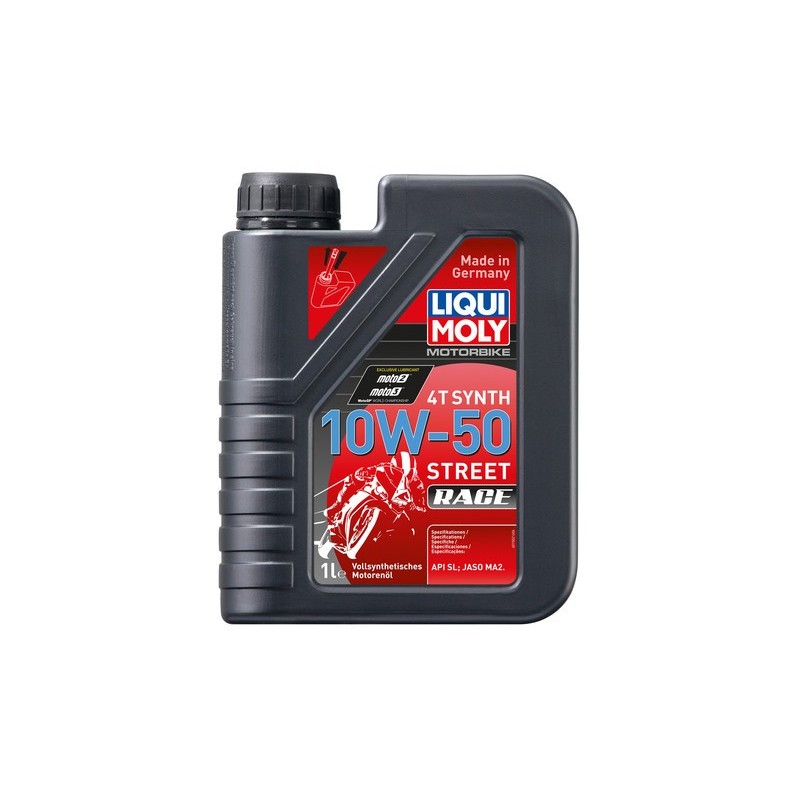 Huile moteur Liqui Moly 4 temps 10W50 Race 1 litre