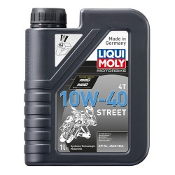 Huile moteur Liqui Moly 4 temps 10W40 Street - 1 litre