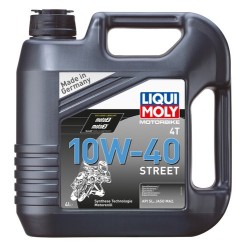 Huile moteur Liqui Moly 4 temps 10W40 Street 4 litres