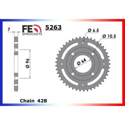 France Equipement transmission kit for Honda 125 CG 2004-2008