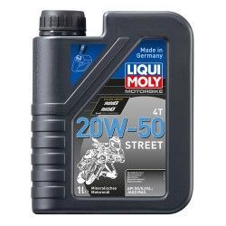 Huile moteur Liqui Moly 4 temps 20W50 Basic street - 1 litre