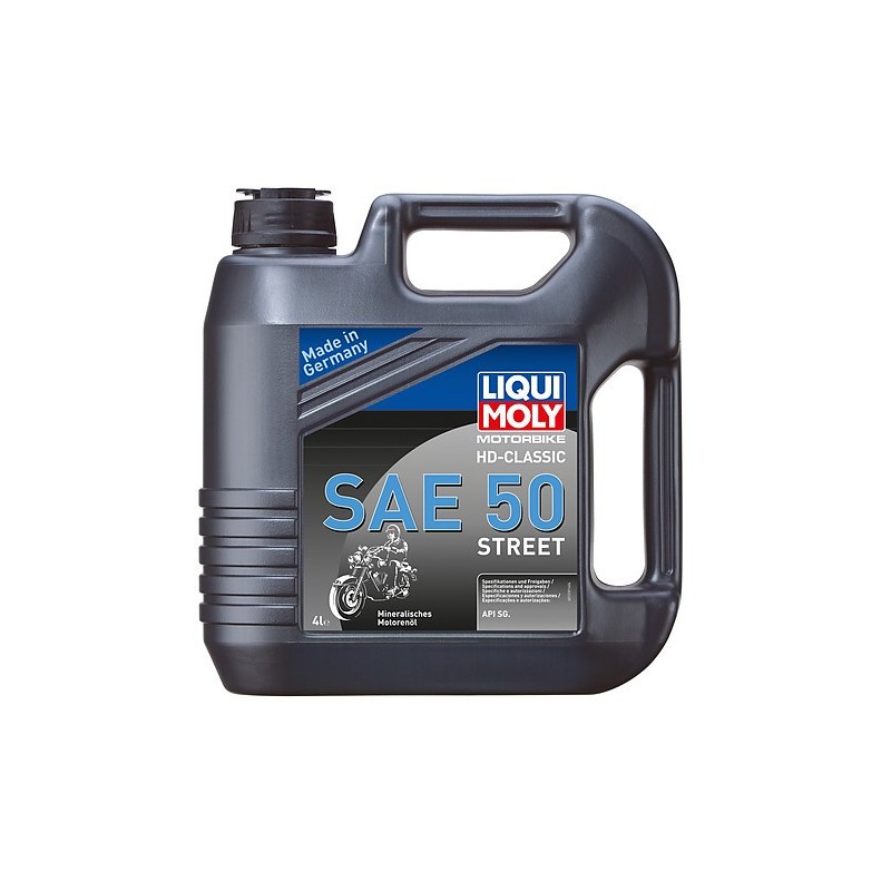 Huile moteur Liqui Moly 4 temps SAE 50 HD classic - 4 litres