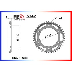 Kit de transmission F.E. pour Honda CBR 1000 RR 2006-2007 acier