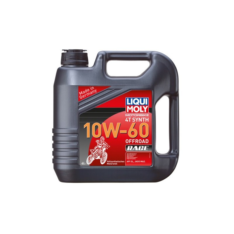 Engine oil 4-stroke 10W60 Off-road Race 4 liters