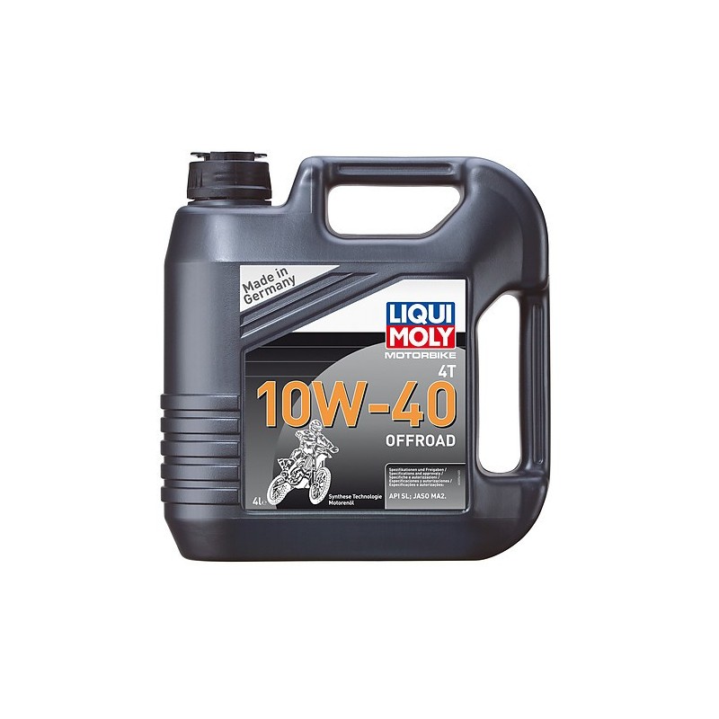 Engine oil 4-stroke Liqui Moly 10W40 Off-road 4 liters