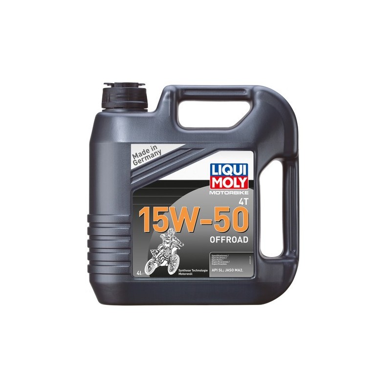 Motor oil Liqui Moly 4 stroke 15W50 Off-road - 4 liters