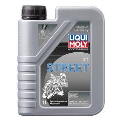 Huile moteur Liqui Moly 2 temps semi-synthèse Street - 1 litre