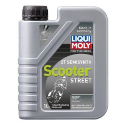 Huile moteur Liqui Moly 2 temps semi-synthèse Scooter Street - 1 litre