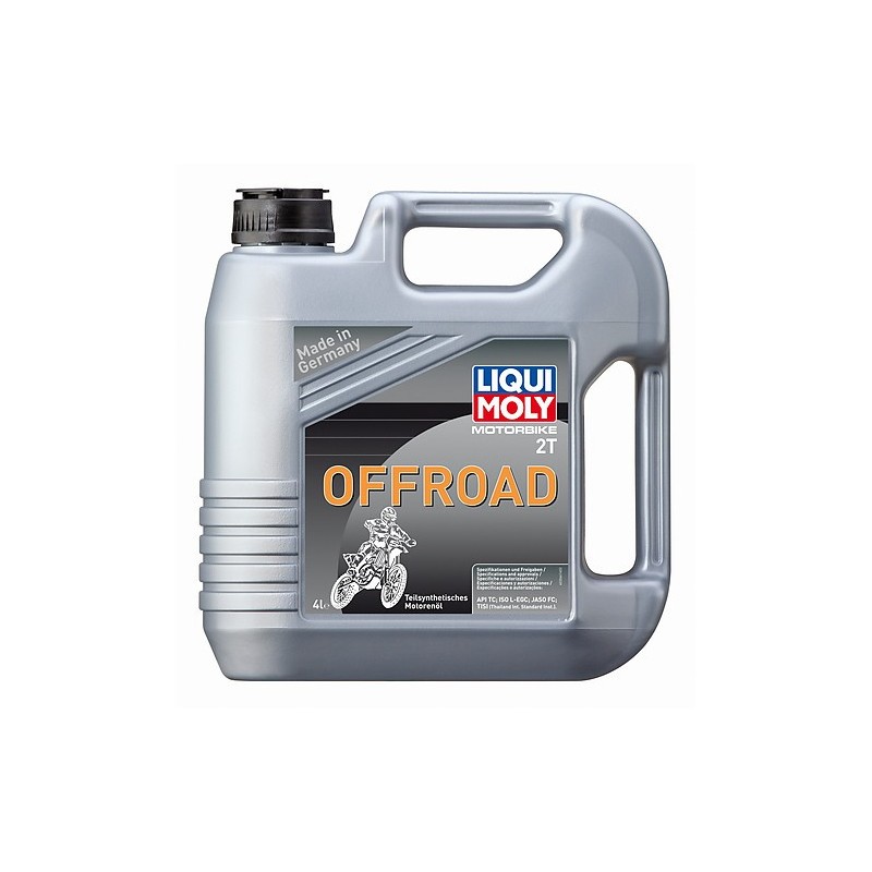 Huile moteur Liqui Moly 2 temps semi-synthèse Tout-terrain - 4 litres