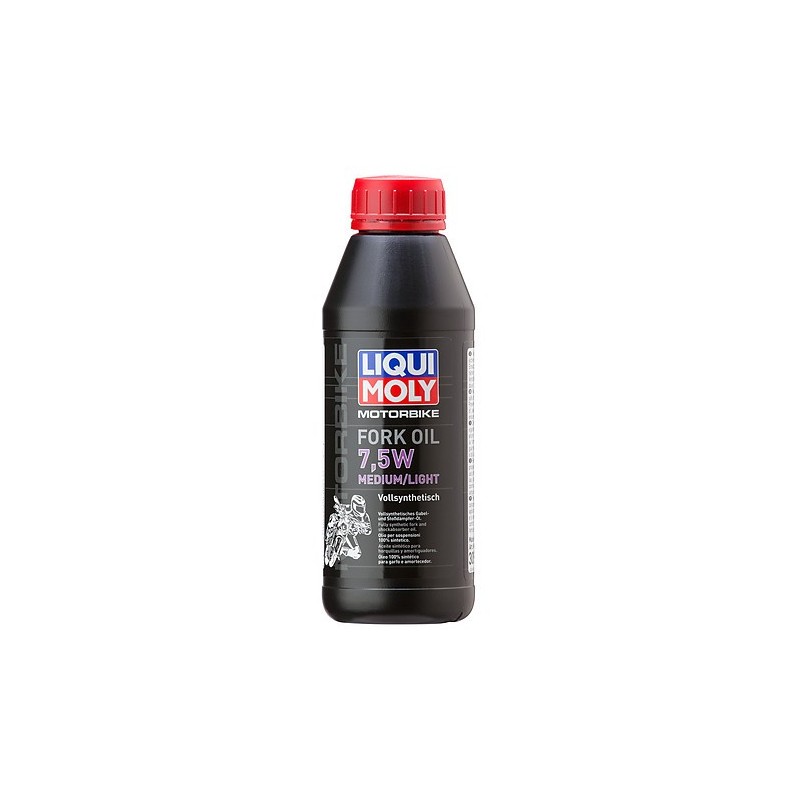 Huile de fourche Liqui Moly 7,5W bidon 0,5 litre