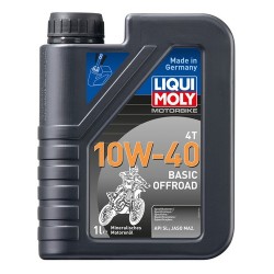 Huile moteur Liqui Moly 4 temps 10W40 Tout-terrain basic - 1 litre
