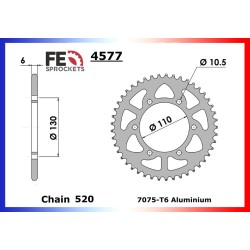 France Equipement transmission kit for Yamaha YZF-R3 ABS 2015-2021 alu