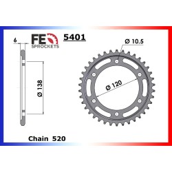 Kit de transmission F.E. pour Honda CB 300 F ABS 2015-2018