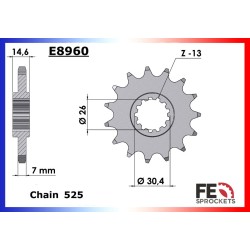 Kit de transmission F.E. - Honda VFR 800 X Crossrunner sans ABS 2017-2019