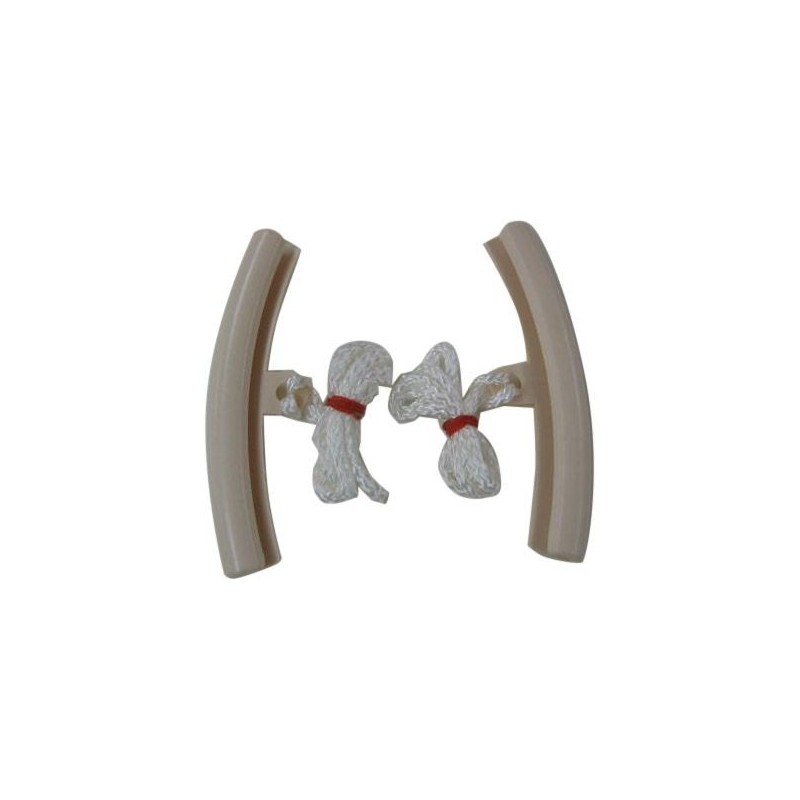 Jeu de 2 protections de jante en nylon