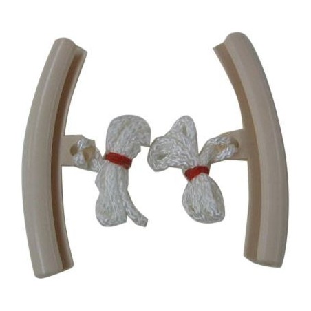 Jeu de 2 protections de jante en nylon