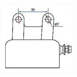 Starter for Yamaha 125 YBR 2005-2013
