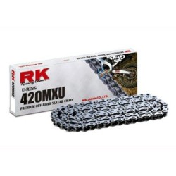 Chaine RK pas de 420 type MXU pour tout-terrain + attache rapide