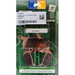 Jeu de plaquettes de frein Carbone Lorraine type 4019VX