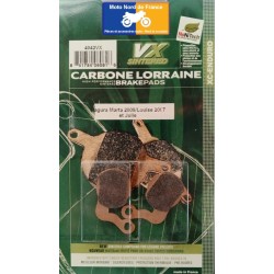 Jeu de plaquettes de frein Carbone Lorraine type 4042VX