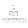 Set of brake pads Carbone Lorraine type 4055VX