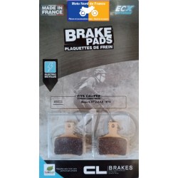 Jeu de plaquettes de frein Carbone Lorraine type 4056ECX