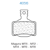Set of brake pads Carbone Lorraine type 4056ECX
