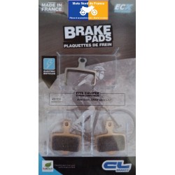 Jeu de plaquettes de frein Carbone Lorraine type 4051ECX