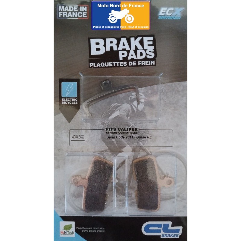 Jeu de plaquettes de frein Carbone Lorraine type 4054ECX Jeu de plaquettes de frein Carbone Lorraine type 4054ECX