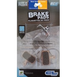 Jeu de plaquettes de frein Carbone Lorraine type 4055ECX