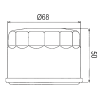 Filtre à huile Sifam type 97F307K - Similaire HF147