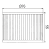 Filtre à huile Sifam type 97X303K - Similaire HF401