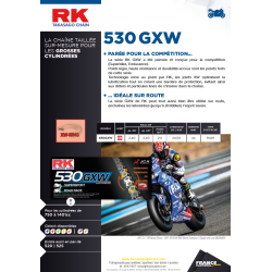 Kit de transmission F.E. pour Suzuki 1000 GSX-R 2009-2016