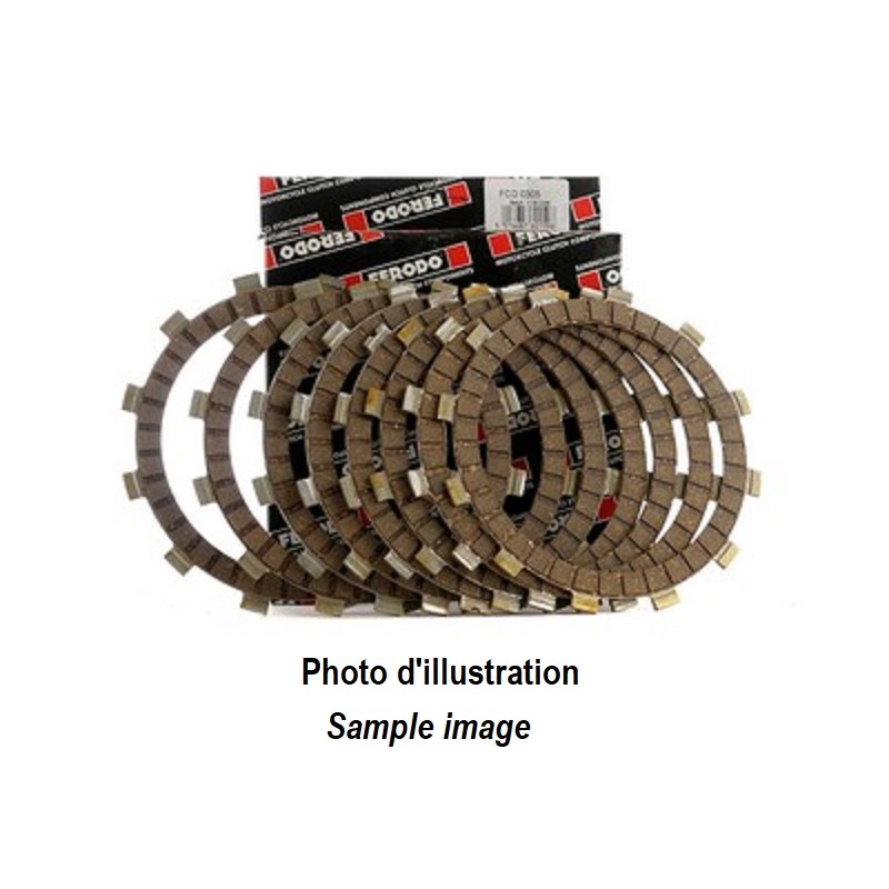 Set of friction clutch plates for Yamaha YZF-R1 2007-2008 Set of friction clutch plates for Yamaha YZF-R1 2007-2008