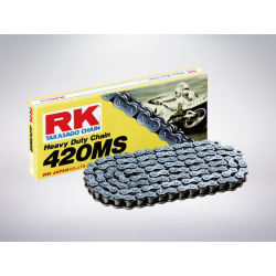 Chaine RK pas de 420 type MS Heavy Duty + attache rapide