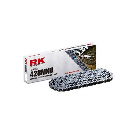 Chaine RK pas de 428 type MXU pour tout-terrain + attache rapide