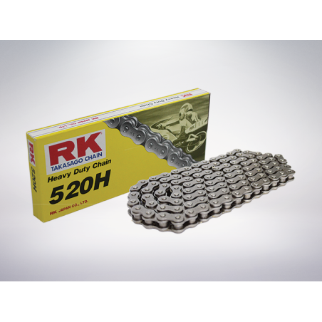 Chaine RK pas de 520 type Heavy Duty + attache rapide