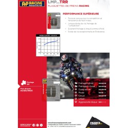 Klocki hamulcowe AP-Racing LMP456TRR racing piste