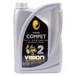 Huile moteur 2 temps Visio Compet full synthétique 1 Litre