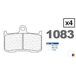 Front brake pads CL - Kawasaki Z800 /ABS 2013-2016