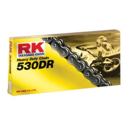 Chaine RK pas de 530 type DR spéciale dragster + attache rapide