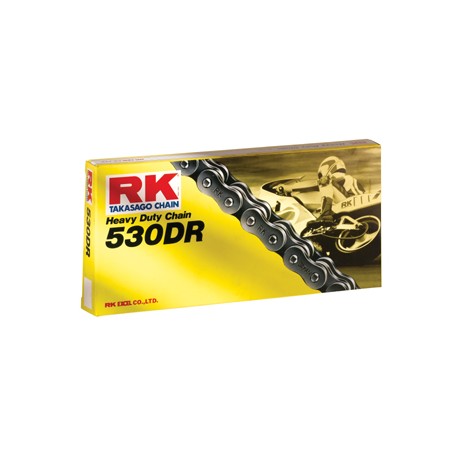 Chaine RK pas de 530 type DR spéciale dragster + attache rapide